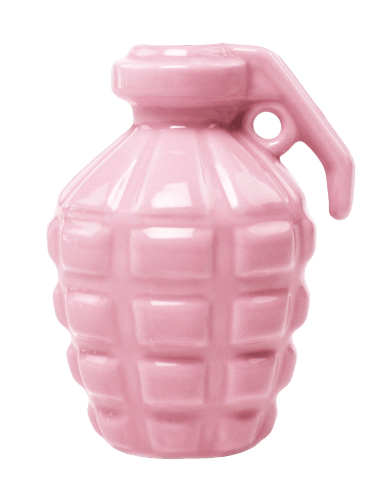 Kapow Ceramic Grenade Flower Vase Unique - Chive Ceramics Studio - Vases - Chive Ceramics Studio