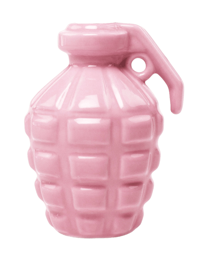 Kapow Ceramic Grenade Flower Vase Unique - Chive Ceramics Studio - Vases - Chive Ceramics Studio