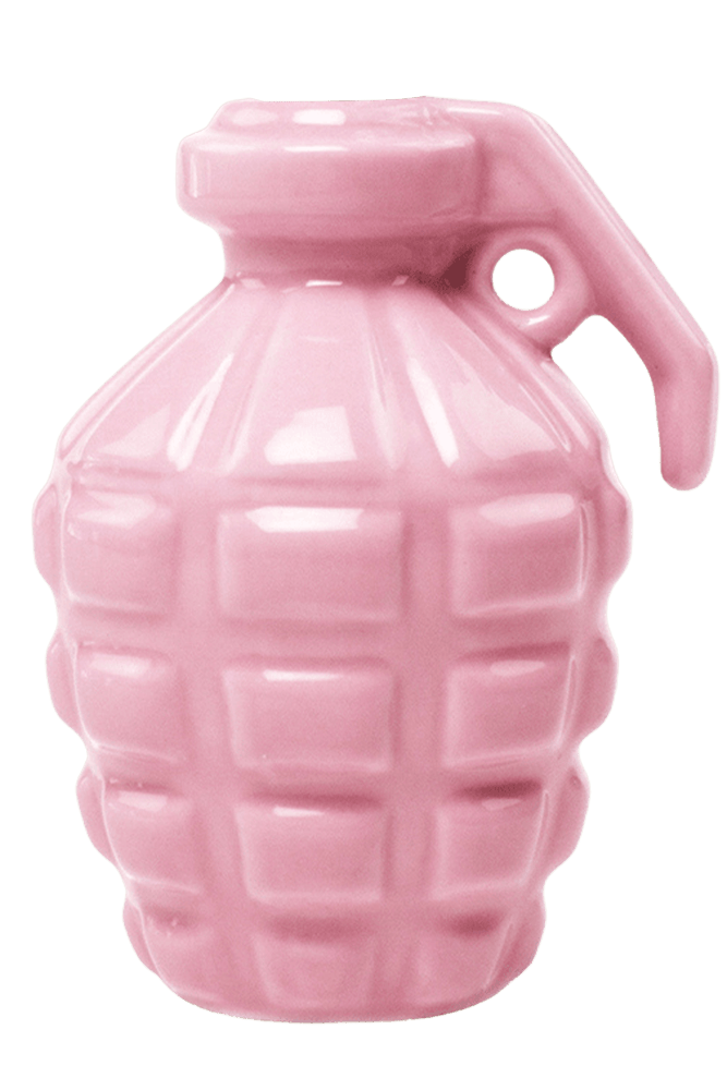 Kapow Ceramic Grenade Flower Vase Unique - Chive Ceramics Studio - Vases - Chive Ceramics Studio