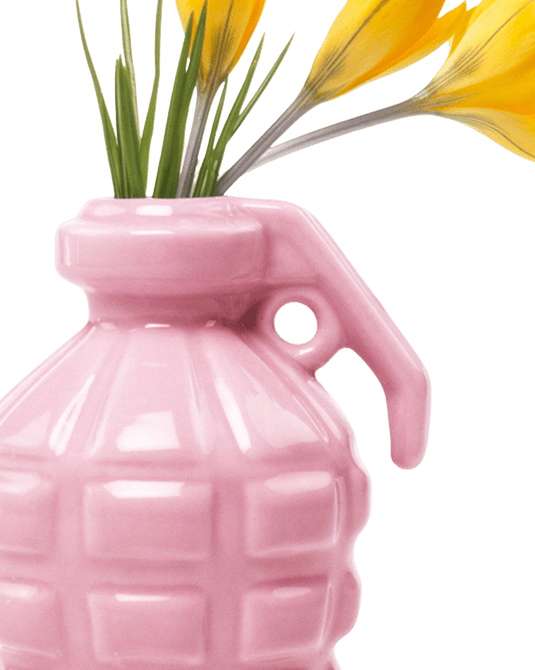 Kapow Ceramic Grenade Flower Vase Unique - Chive Ceramics Studio - Vases - Chive Ceramics Studio