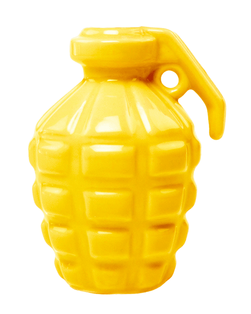 Kapow Ceramic Grenade Flower Vase Unique - Chive Ceramics Studio - Vases - Chive Ceramics Studio