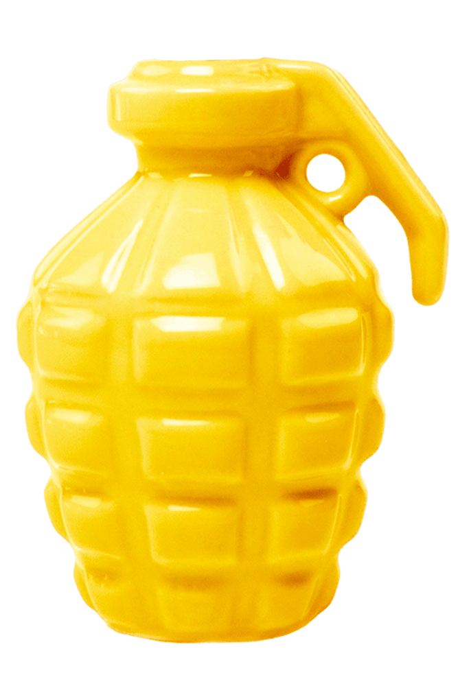 Kapow Ceramic Grenade Flower Vase Unique - Chive Ceramics Studio - Vases - Chive Ceramics Studio