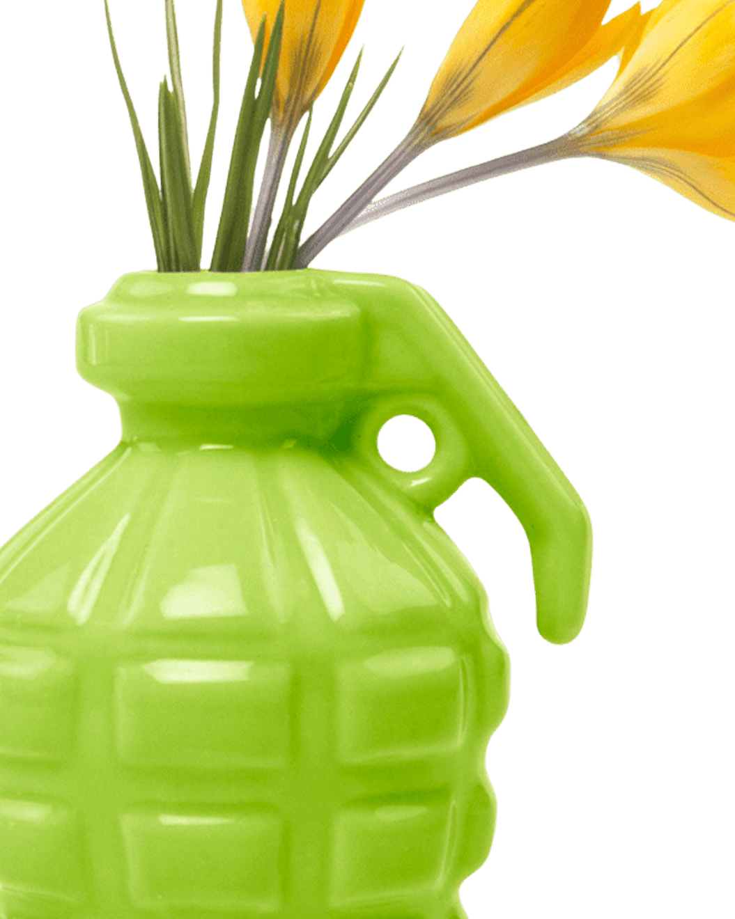 Kapow Ceramic Grenade Flower Vase Unique - Chive Ceramics Studio - Vases - Chive Ceramics Studio