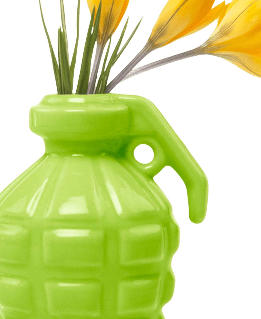 Kapow Ceramic Grenade Flower Vase Unique - Chive Ceramics Studio - Vases - Chive Ceramics Studio