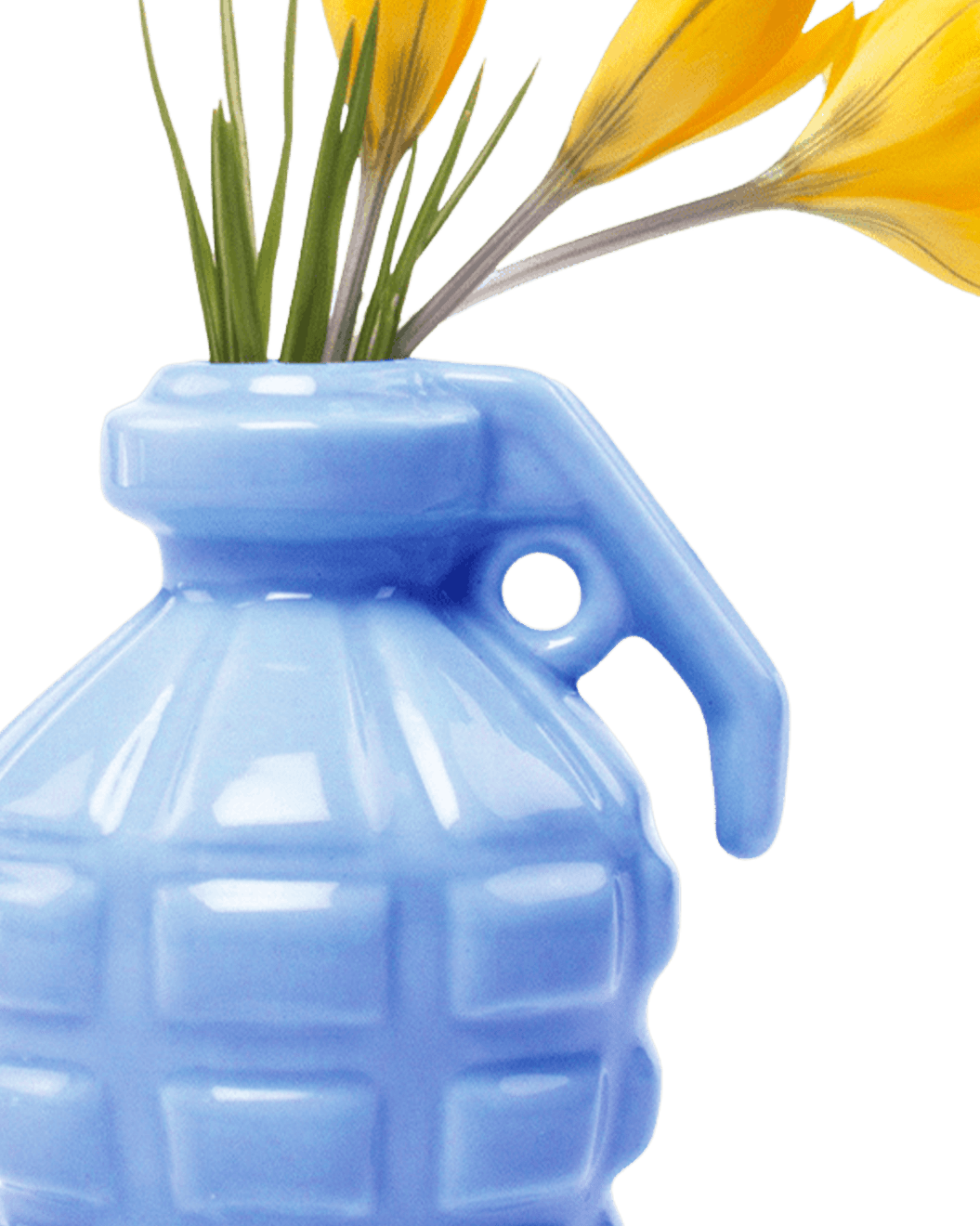 Kapow Ceramic Grenade Flower Vase Unique - Chive Ceramics Studio - Vases - Chive Ceramics Studio