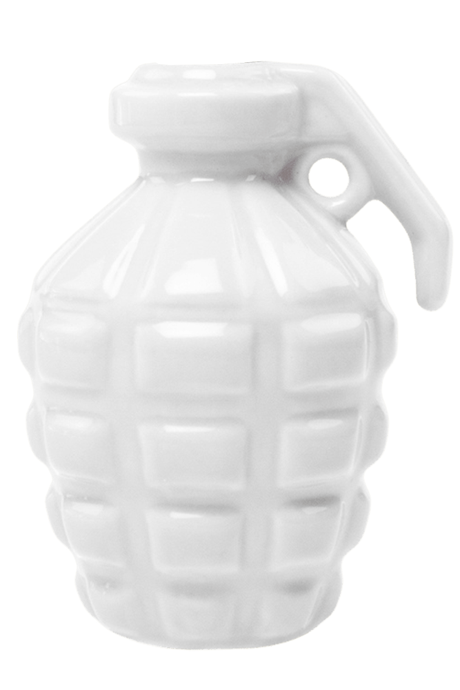 Kapow Ceramic Grenade Flower Vase Unique - Chive Ceramics Studio - Vases - Chive Ceramics Studio