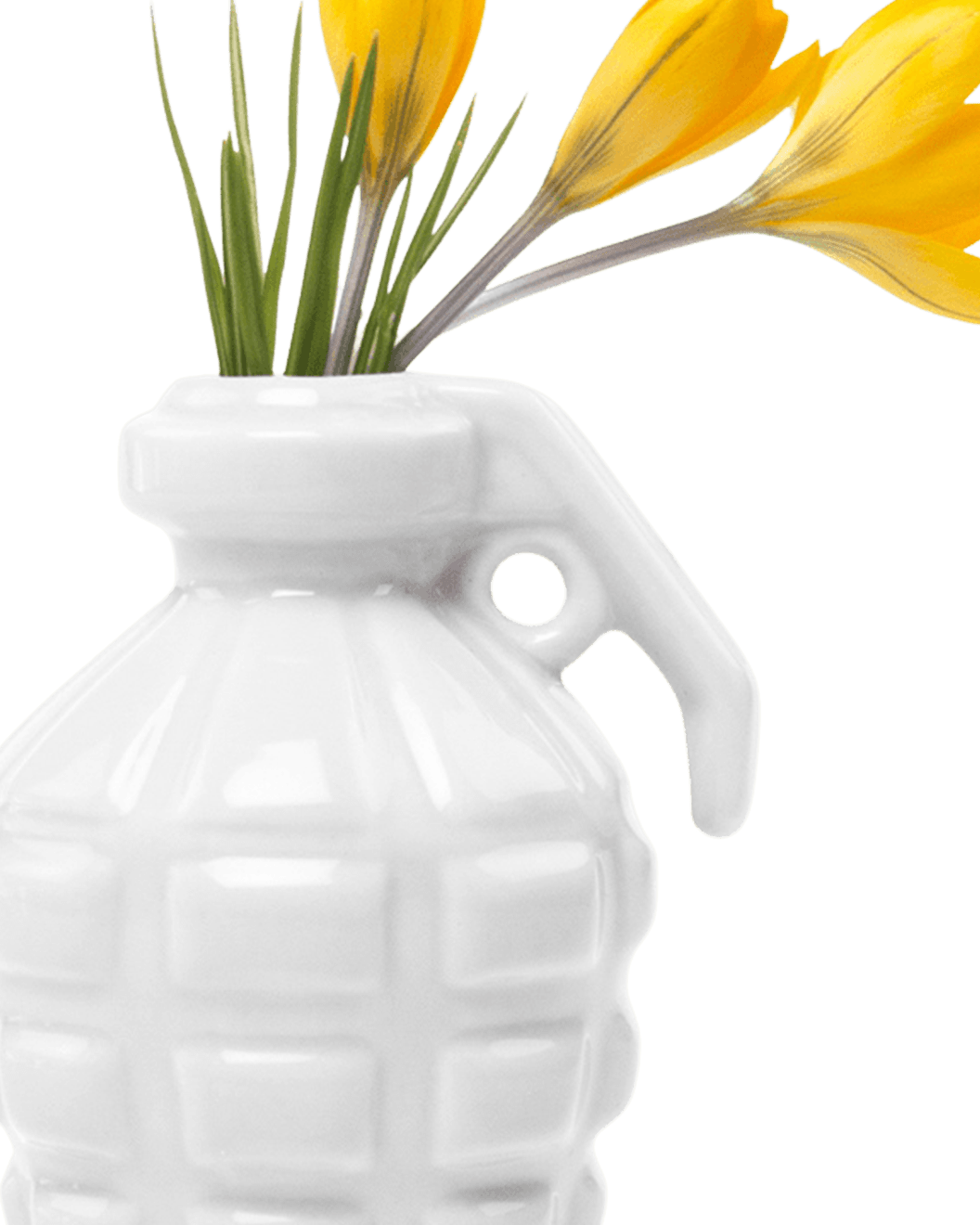 Kapow Ceramic Grenade Flower Vase Unique - Chive Ceramics Studio - Vases - Chive Ceramics Studio