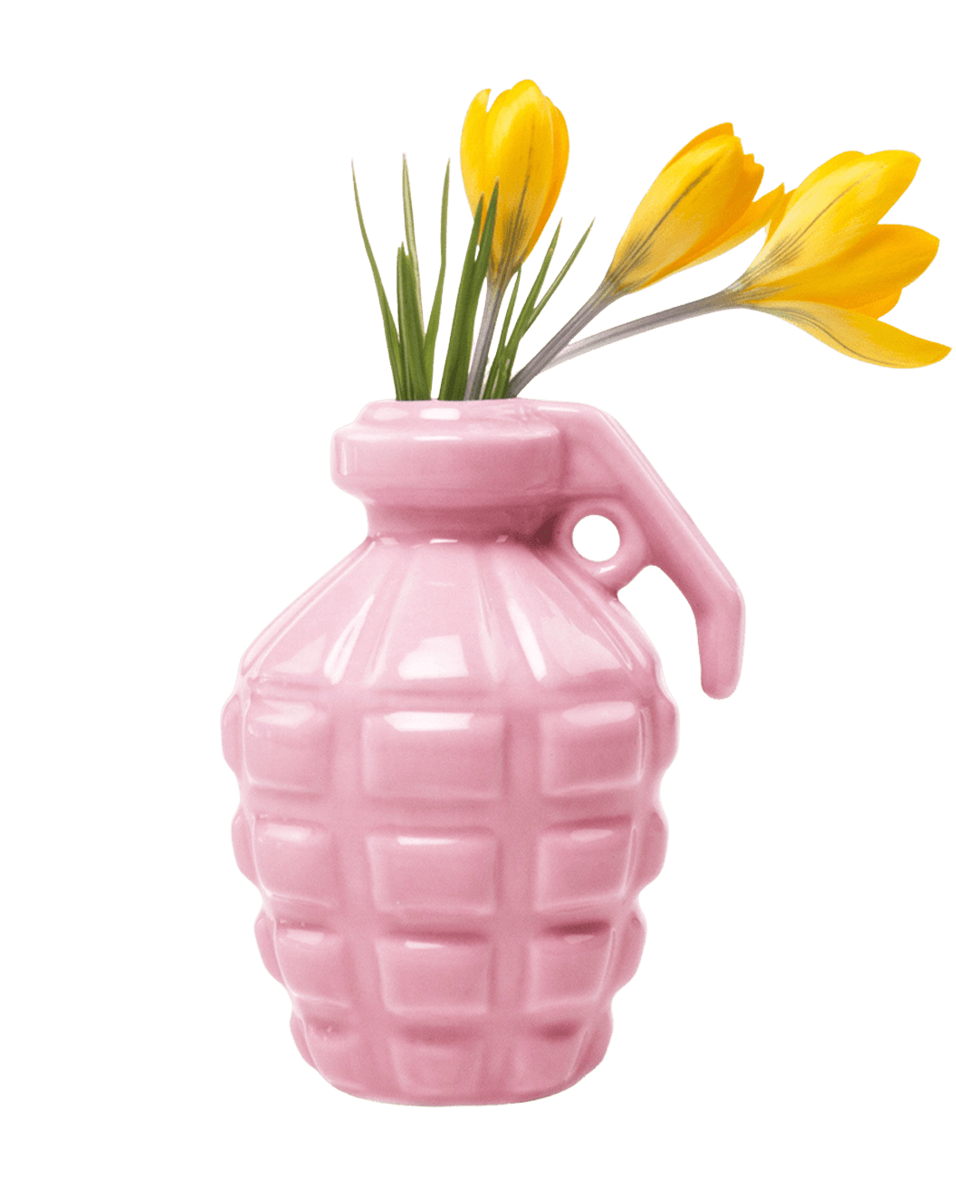 Kapow Ceramic Grenade Flower Vase Unique - Chive Ceramics Studio - Vases - Chive Ceramics Studio