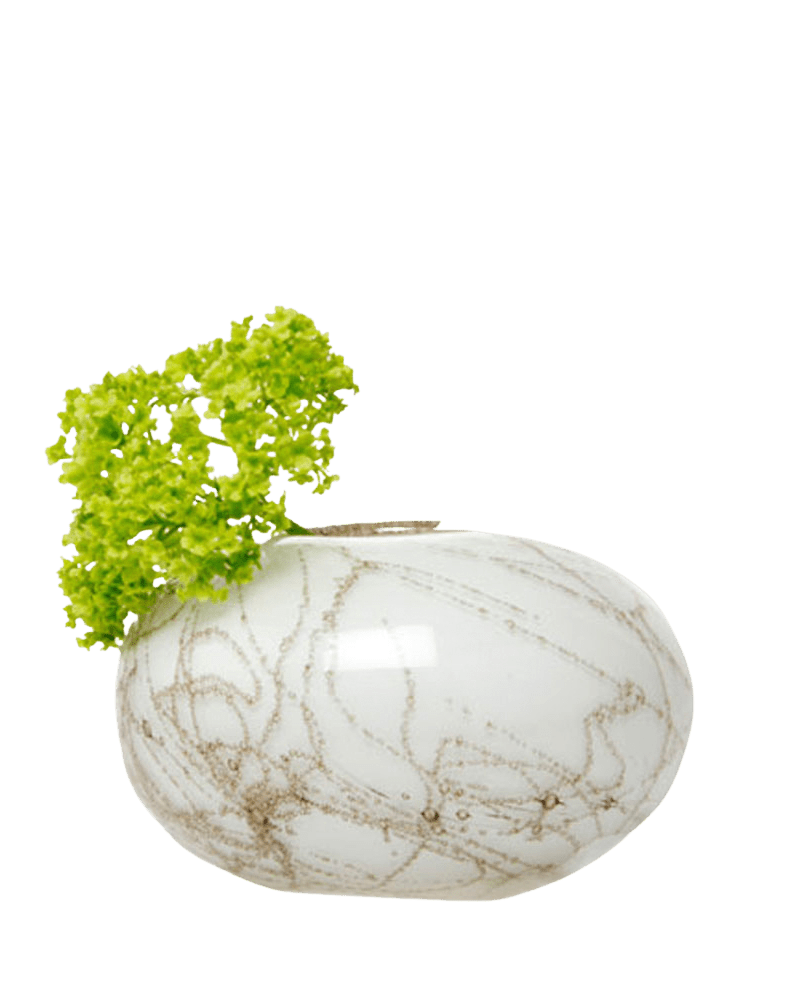 Ligne Glass Modern Flower Vase - Chive Ceramics Studio - Vases - Chive Ceramics Studio