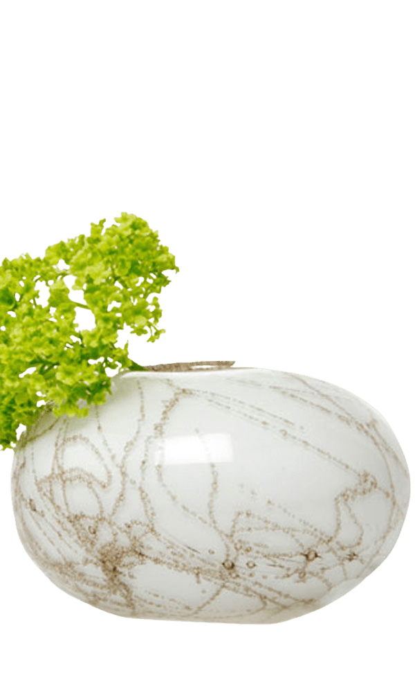 Ligne Glass Modern Flower Vase - Chive Ceramics Studio - Vases - Chive Ceramics Studio