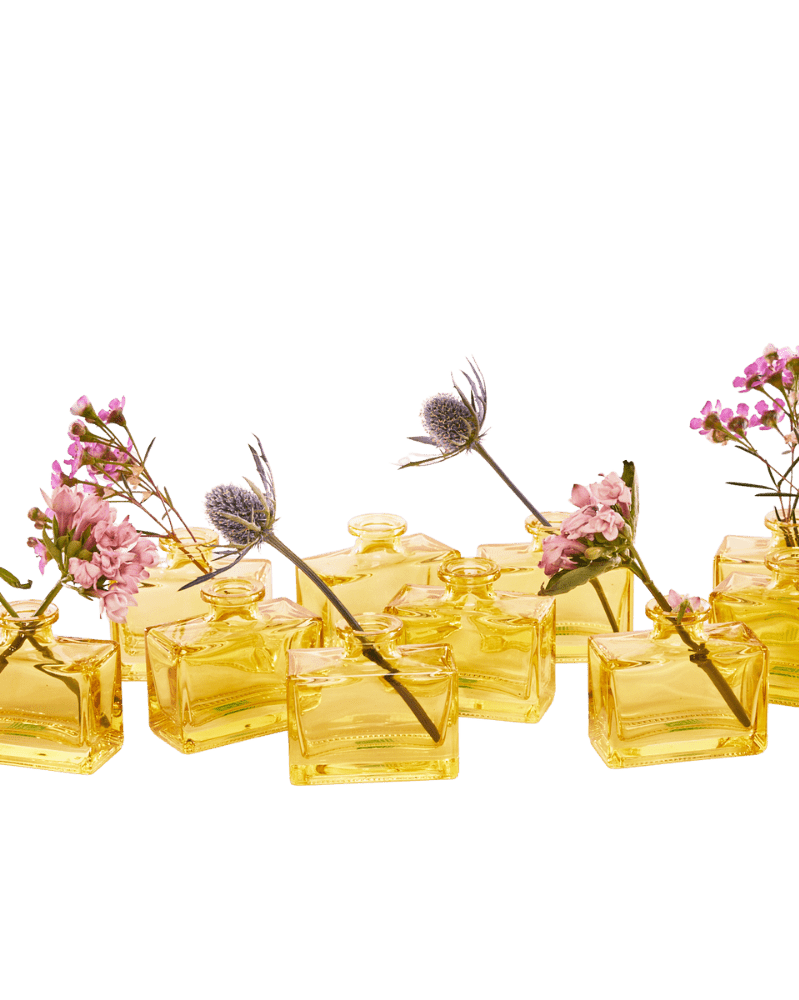 Loft Glass Vintage Bud Vases For Weddings - Chive Ceramics Studio - Vases - Chive Ceramics Studio