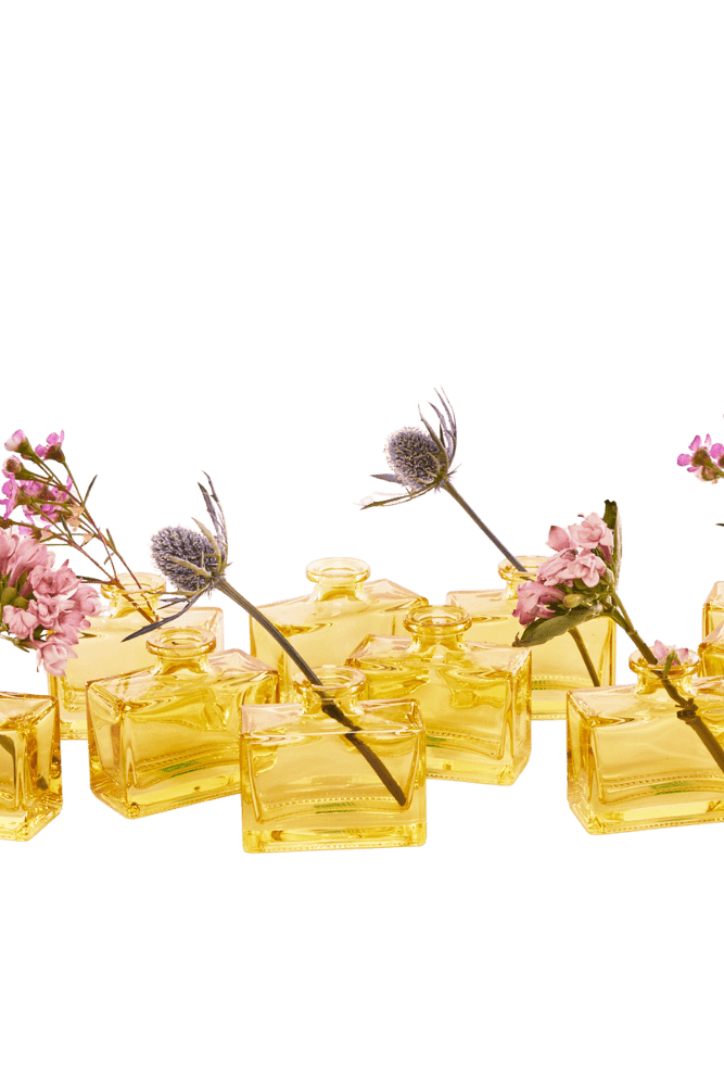 Loft Glass Vintage Bud Vases For Weddings - Chive Ceramics Studio - Vases - Chive Ceramics Studio