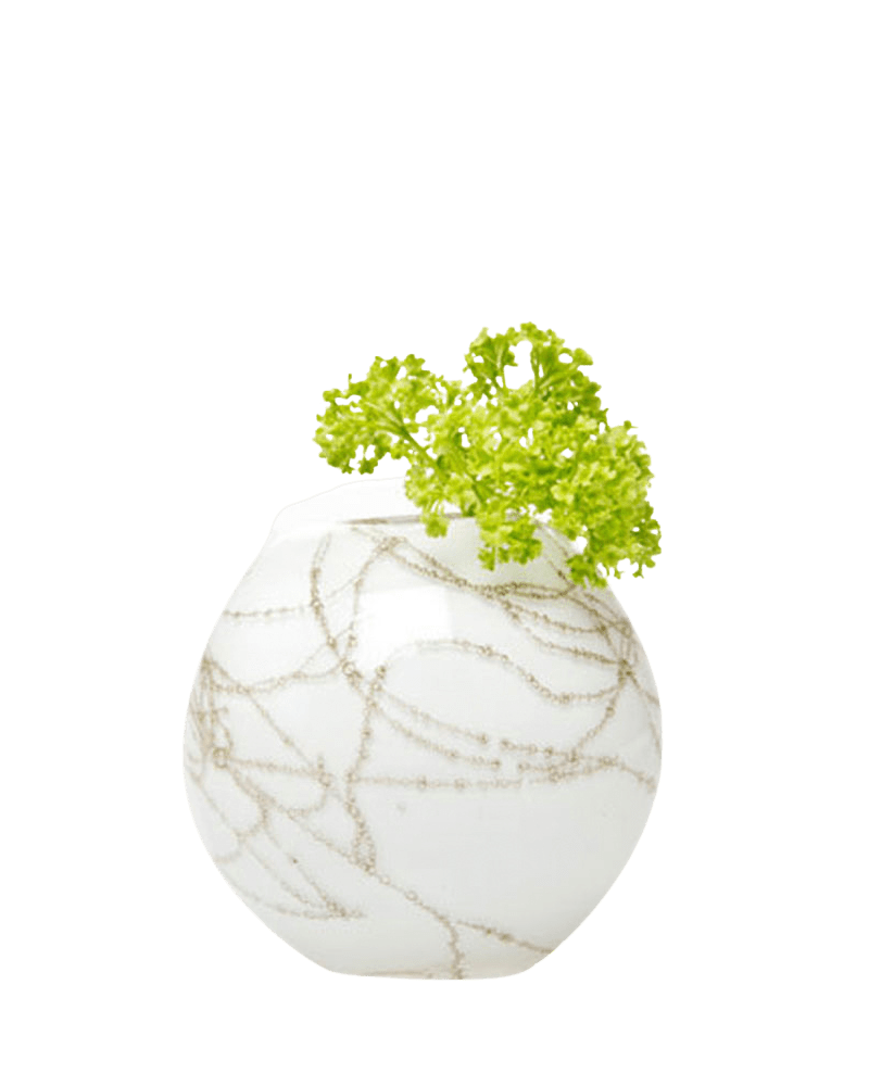 Ligne Glass Modern Flower Vase - Chive Ceramics Studio - Vases - Chive Ceramics Studio