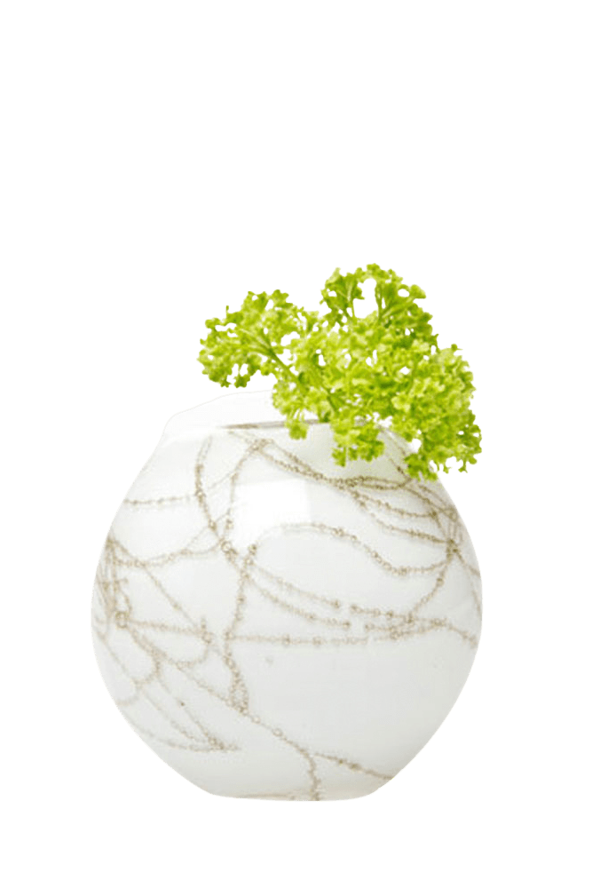 Ligne Glass Modern Flower Vase - Chive Ceramics Studio - Vases - Chive Ceramics Studio