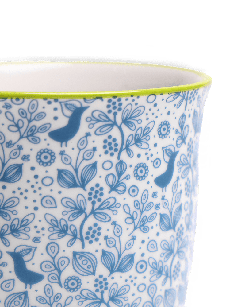 Liberte Porcelain Pot And Saucer Set With Drainage - Chive Ceramics Studio - Pots - Chive Ceramics Studio