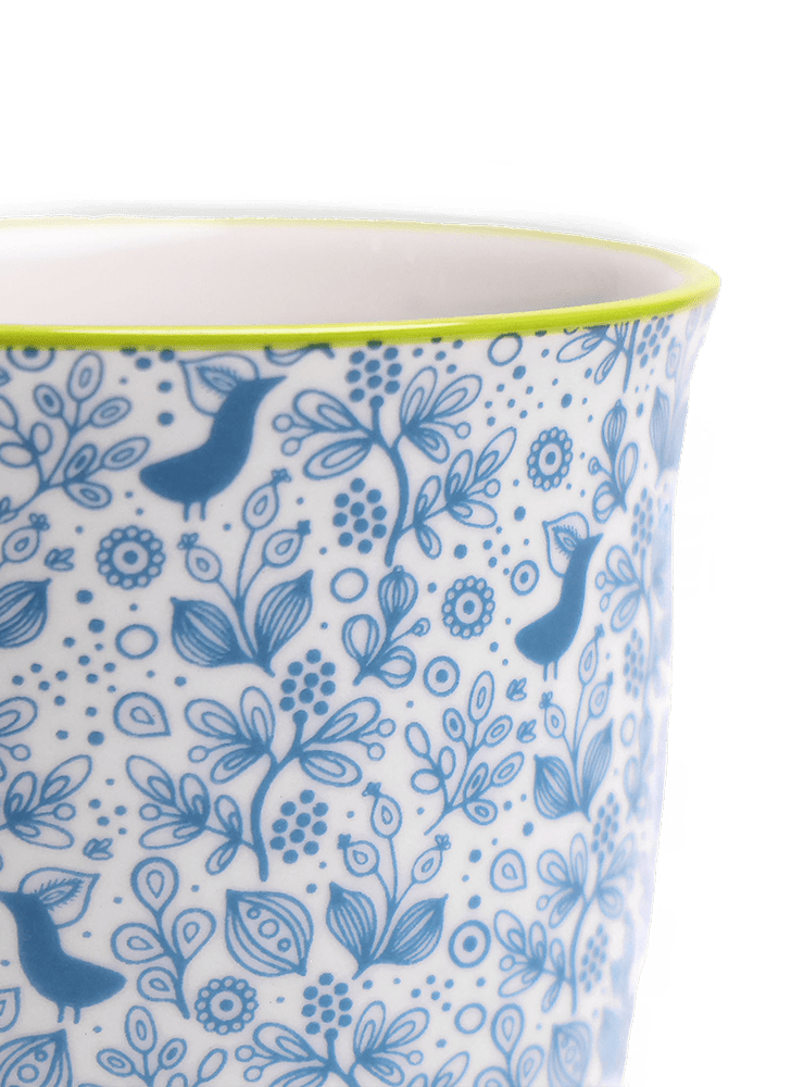 Liberte Porcelain Pot And Saucer Set With Drainage - Chive Ceramics Studio - Pots - Chive Ceramics Studio