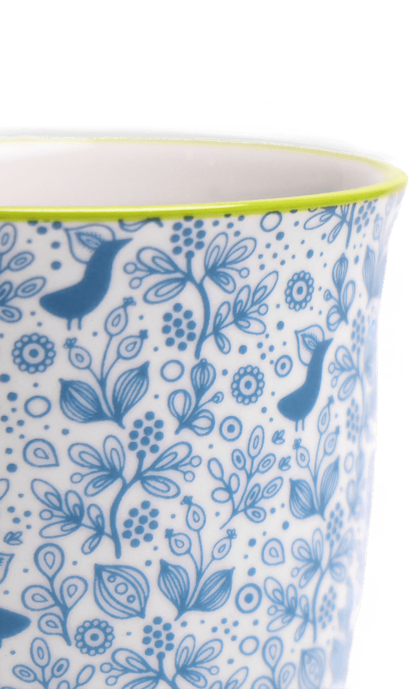 Liberte Porcelain Pot And Saucer Set With Drainage - Chive Ceramics Studio - Pots - Chive Ceramics Studio