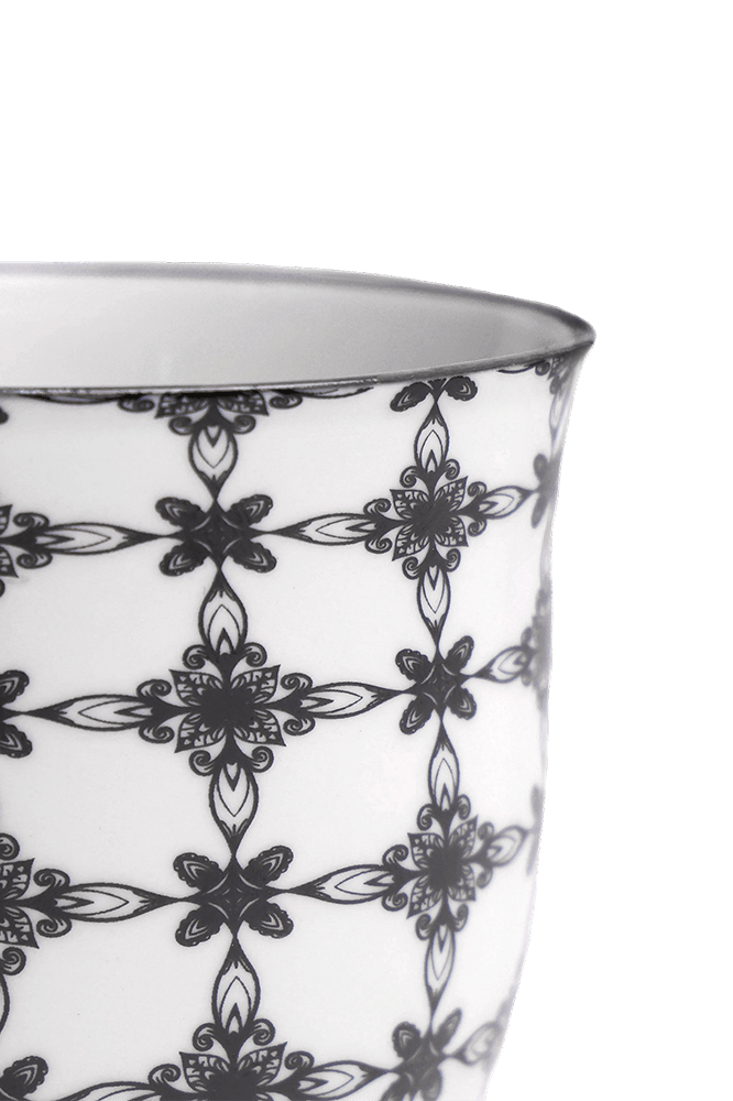 Liberte Porcelain Pot And Saucer Set With Drainage - Chive Ceramics Studio - Pots - Chive Ceramics Studio