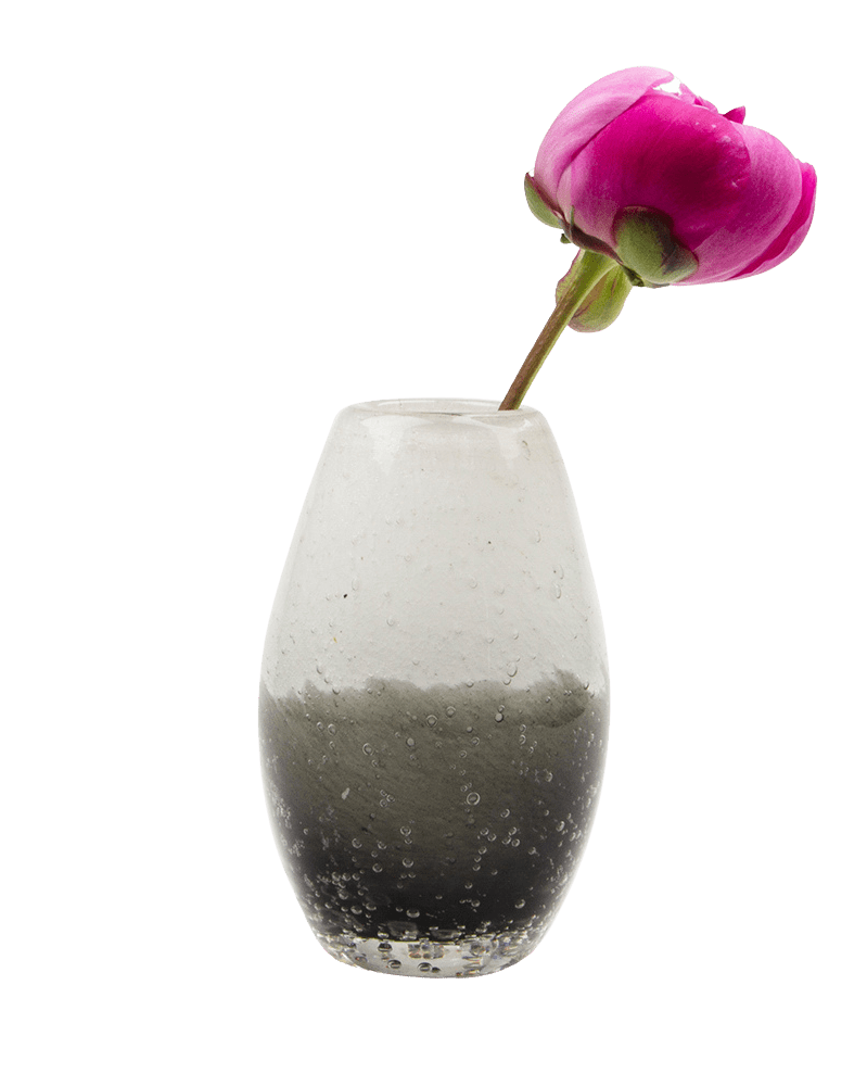 Ligne Glass Modern Flower Vase - Chive Ceramics Studio - Vases - Chive Ceramics Studio