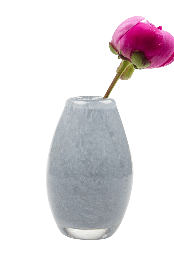 Ligne Glass Modern Flower Vase - Chive Ceramics Studio - Vases - Chive Ceramics Studio