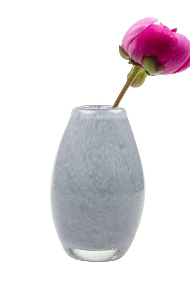 Ligne Glass Modern Flower Vase - Chive Ceramics Studio - Vases - Chive Ceramics Studio