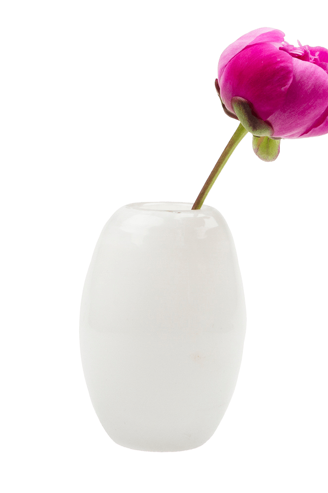 Ligne Glass Modern Flower Vase - Chive Ceramics Studio - Vases - Chive Ceramics Studio