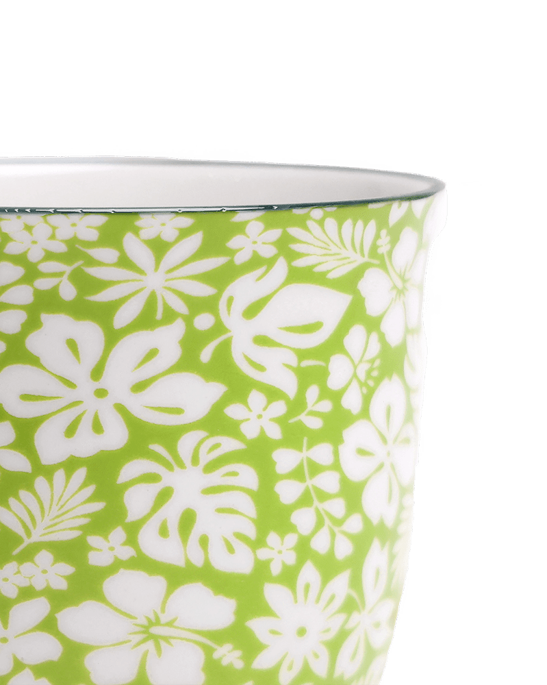 Liberte Porcelain Pot And Saucer Set With Drainage - Chive Ceramics Studio - Pots - Chive Ceramics Studio