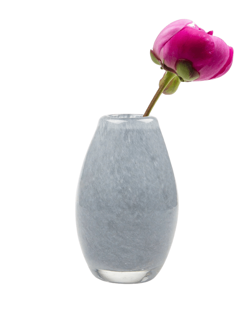 Ligne Glass Modern Flower Vase - Chive Ceramics Studio - Vases - Chive Ceramics Studio