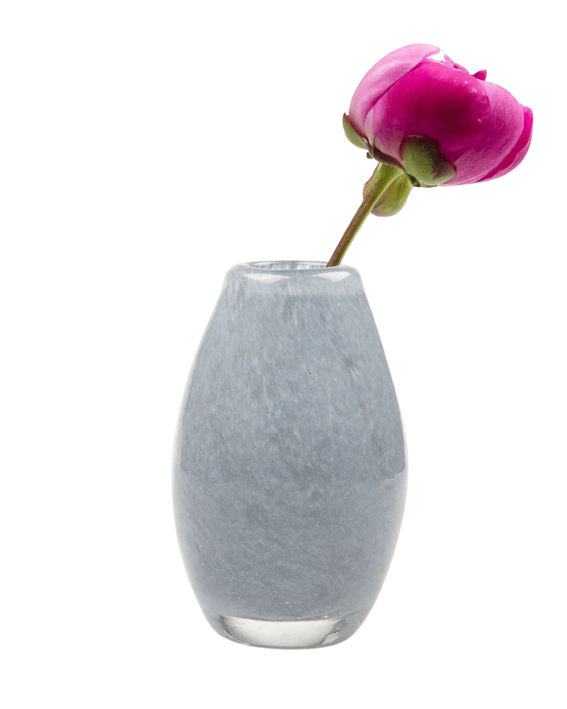 Ligne Glass Modern Flower Vase - Chive Ceramics Studio - Vases - Chive Ceramics Studio
