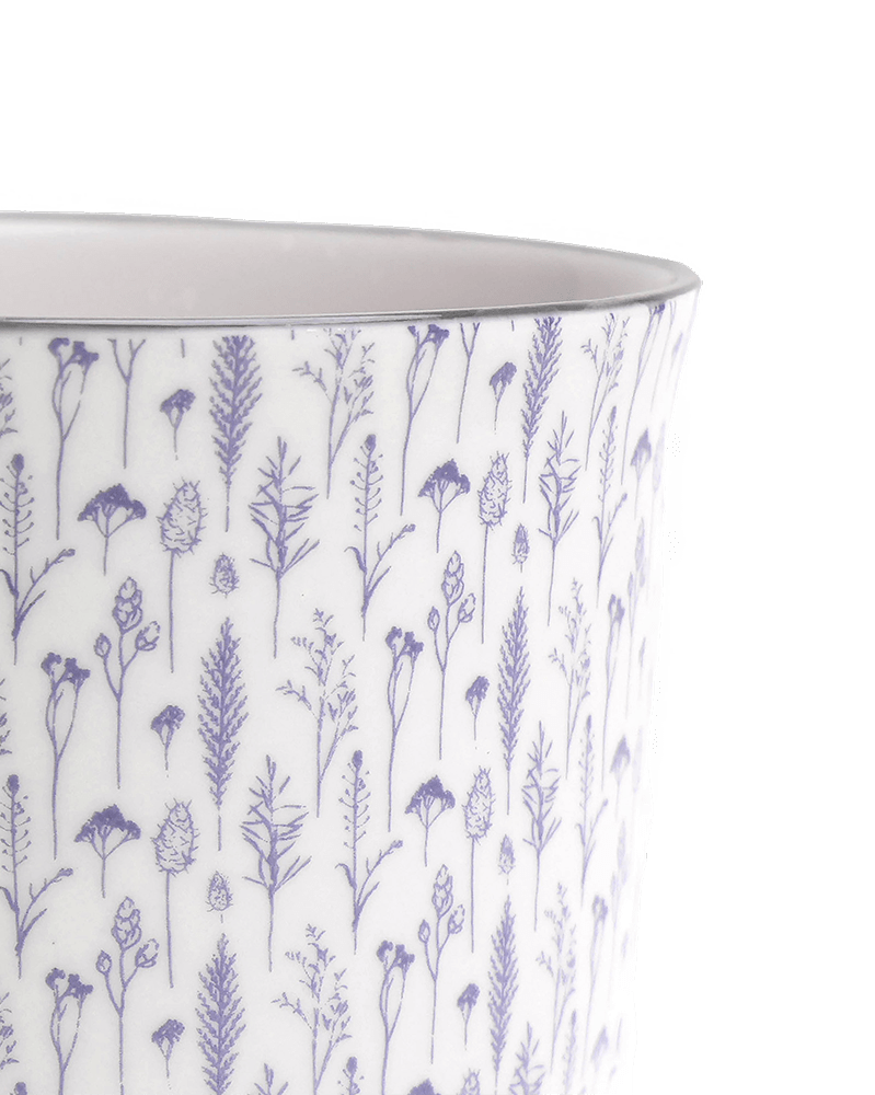 Liberte Porcelain Pot And Saucer Set With Drainage - Chive Ceramics Studio - Pots - Chive Ceramics Studio