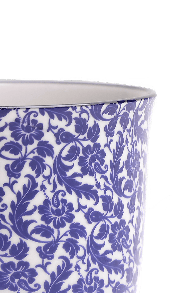 Liberte Porcelain Pot And Saucer Set With Drainage - Chive Ceramics Studio - Pots - Chive Ceramics Studio