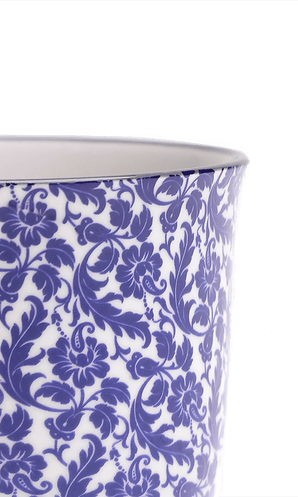 Liberte Porcelain Pot And Saucer Set With Drainage - Chive Ceramics Studio - Pots - Chive Ceramics Studio