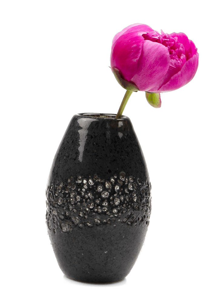 Ligne Glass Modern Flower Vase - Chive Ceramics Studio - Vases - Chive Ceramics Studio