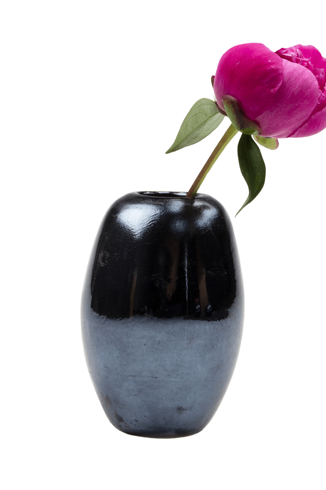 Ligne Glass Modern Flower Vase - Chive Ceramics Studio - Vases - Chive Ceramics Studio