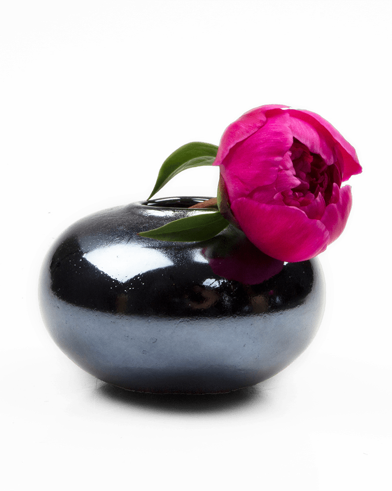 Ligne Glass Modern Flower Vase - Chive Ceramics Studio - Vases - Chive Ceramics Studio