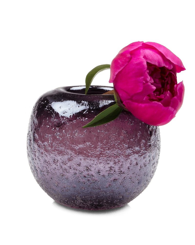 Ligne Glass Modern Flower Vase - Chive Ceramics Studio - Vases - Chive Ceramics Studio