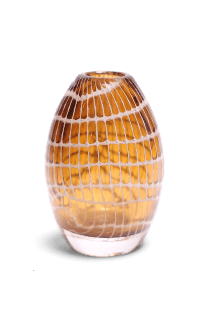 Ligne Glass Modern Flower Vase - Chive Ceramics Studio - Vases - Chive Ceramics Studio