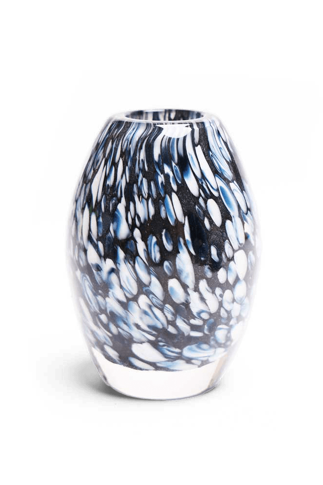 Ligne Glass Modern Flower Vase - Chive Ceramics Studio - Vases - Chive Ceramics Studio