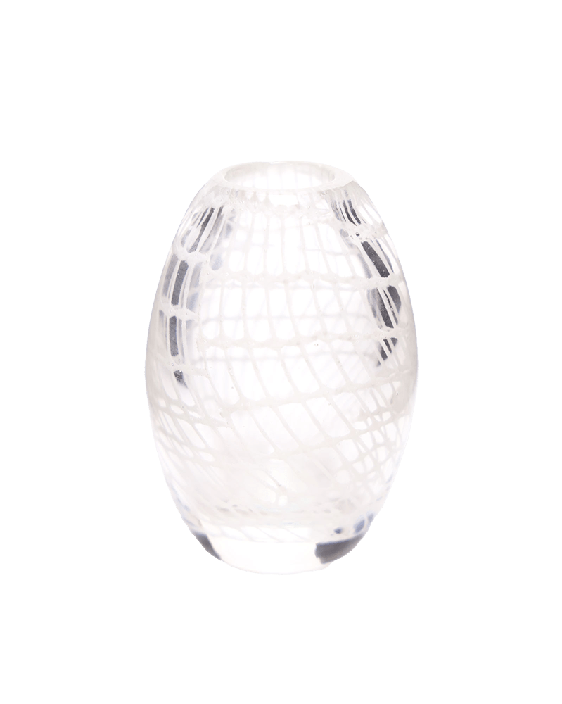 Ligne Glass Modern Flower Vase - Chive Ceramics Studio - Vases - Chive Ceramics Studio