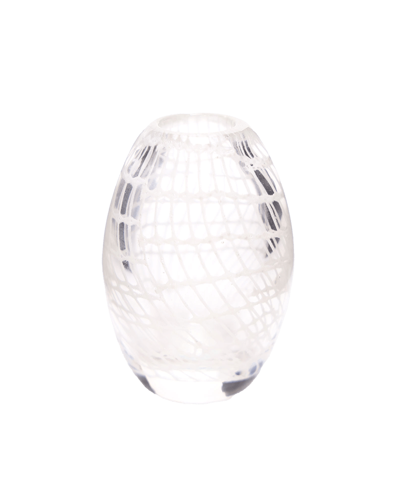 Ligne Glass Modern Flower Vase - Chive Ceramics Studio - Vases - Chive Ceramics Studio