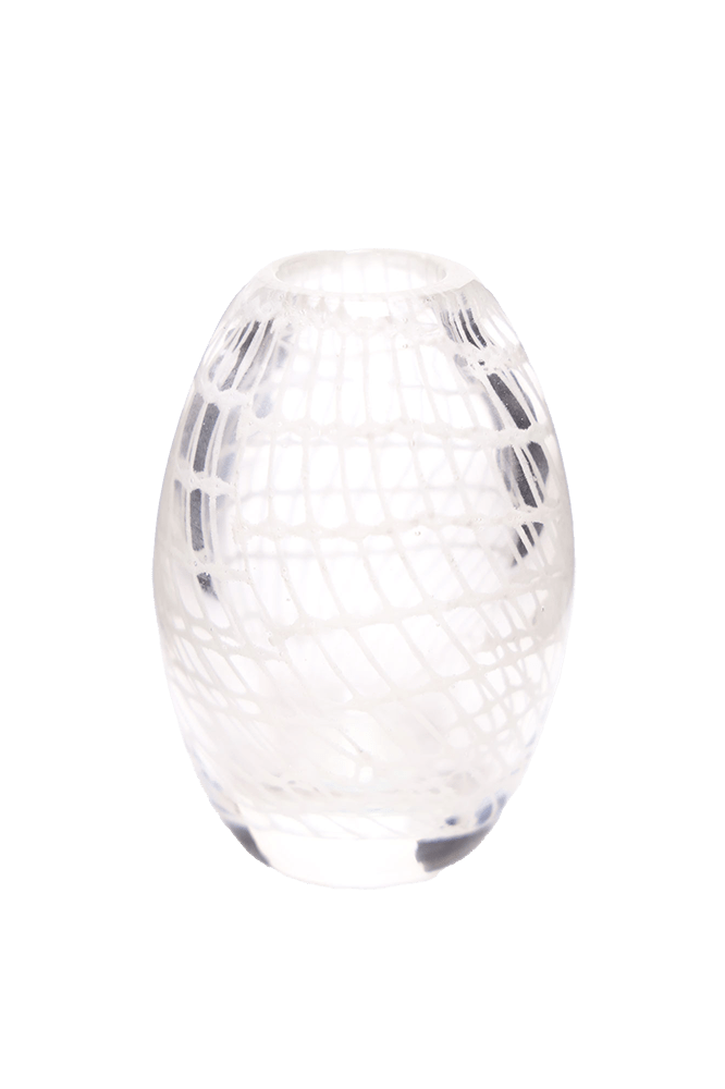 Ligne Glass Modern Flower Vase - Chive Ceramics Studio - Vases - Chive Ceramics Studio