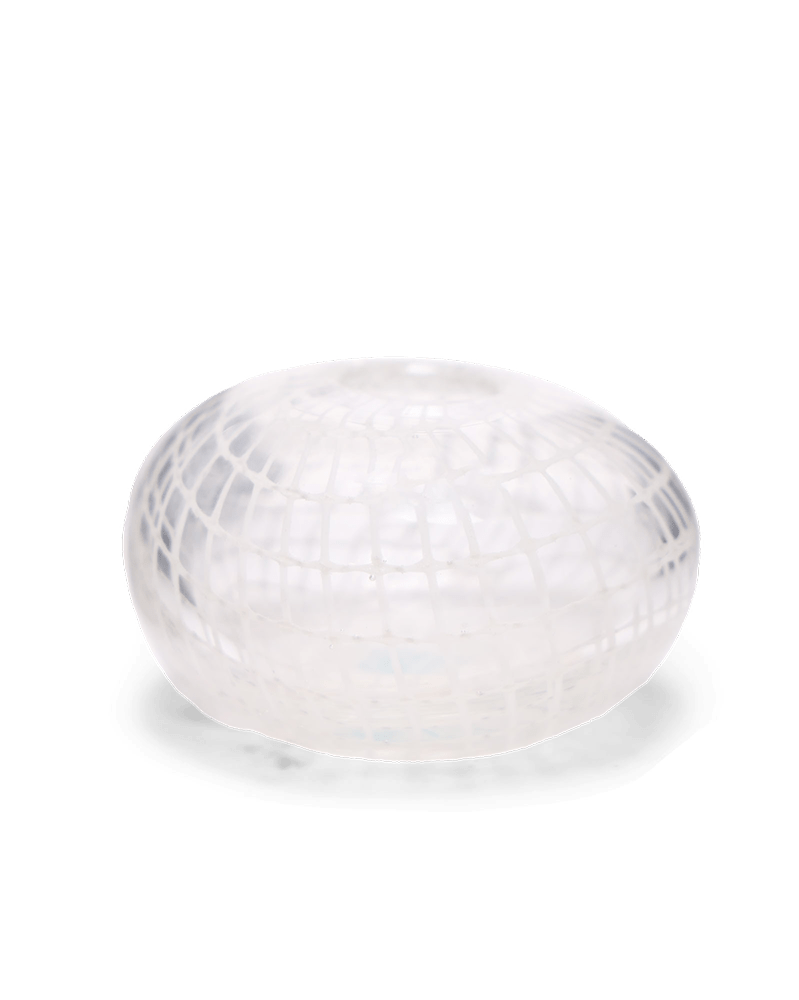 Ligne Glass Modern Flower Vase - Chive Ceramics Studio - Vases - Chive Ceramics Studio