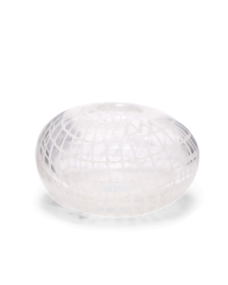 Ligne Glass Modern Flower Vase - Chive Ceramics Studio - Vases - Chive Ceramics Studio