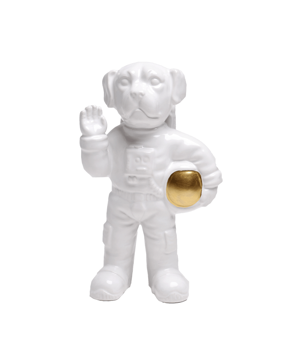 Laika the Astronaut Ceramic Vase - Chive Ceramics Studio - Vases - Chive Ceramics Studio