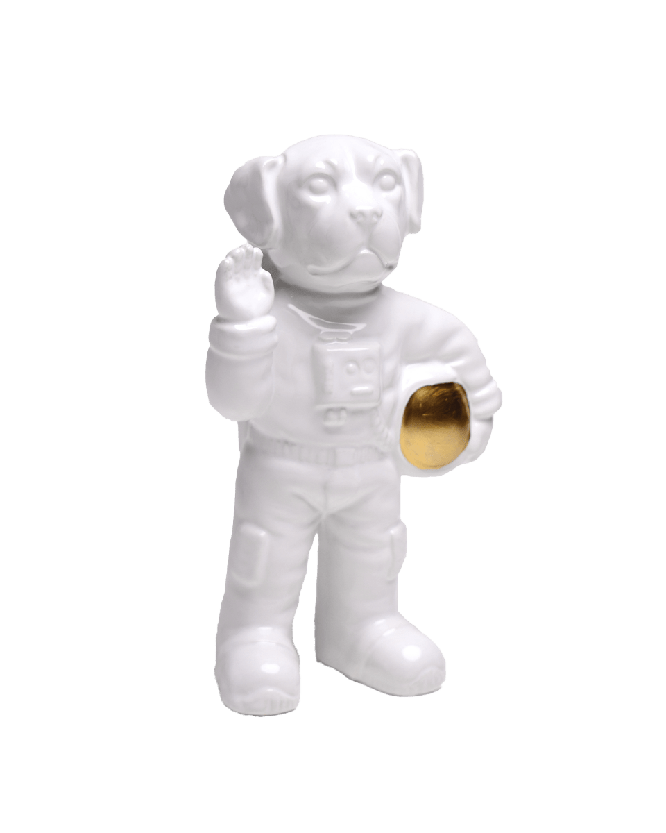 Laika the Astronaut Ceramic Vase - Chive Ceramics Studio - Vases - Chive Ceramics Studio