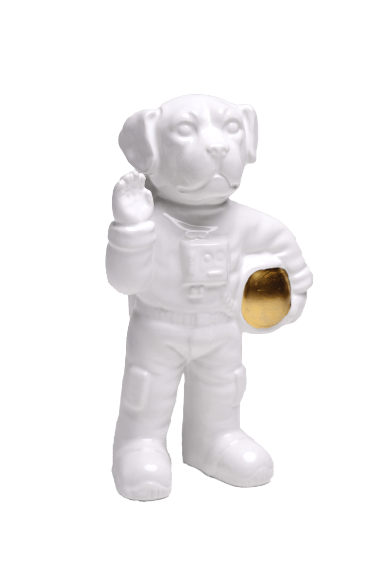 Laika the Astronaut Ceramic Vase - Chive Ceramics Studio - Vases - Chive Ceramics Studio