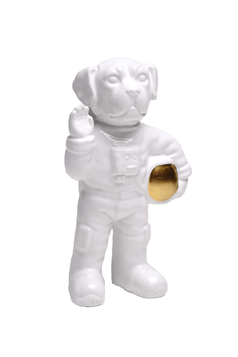Laika the Astronaut Ceramic Vase - Chive Ceramics Studio - Vases - Chive Ceramics Studio