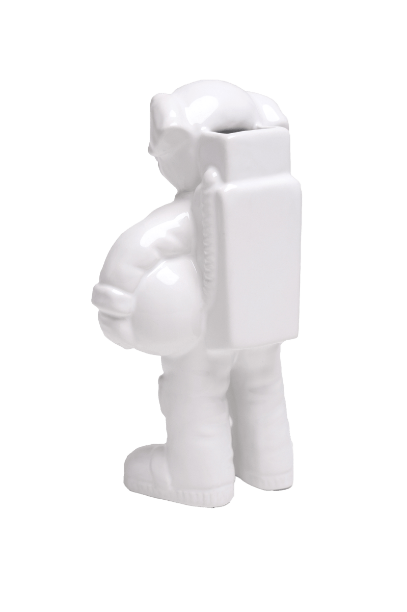 Laika the Astronaut Ceramic Vase - Chive Ceramics Studio - Vases - Chive Ceramics Studio