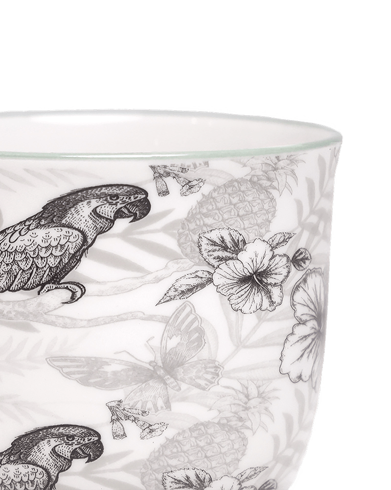 Liberte Porcelain Pot And Saucer Set With Drainage | 3.25 inch - Chive Ceramics Studio - Pots - Chive Ceramics Studio