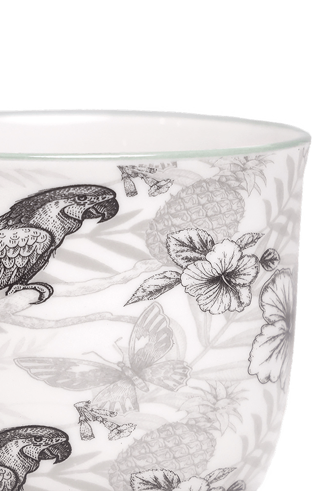 Liberte Porcelain Pot And Saucer Set With Drainage | 3.25 inch - Chive Ceramics Studio - Pots - Chive Ceramics Studio